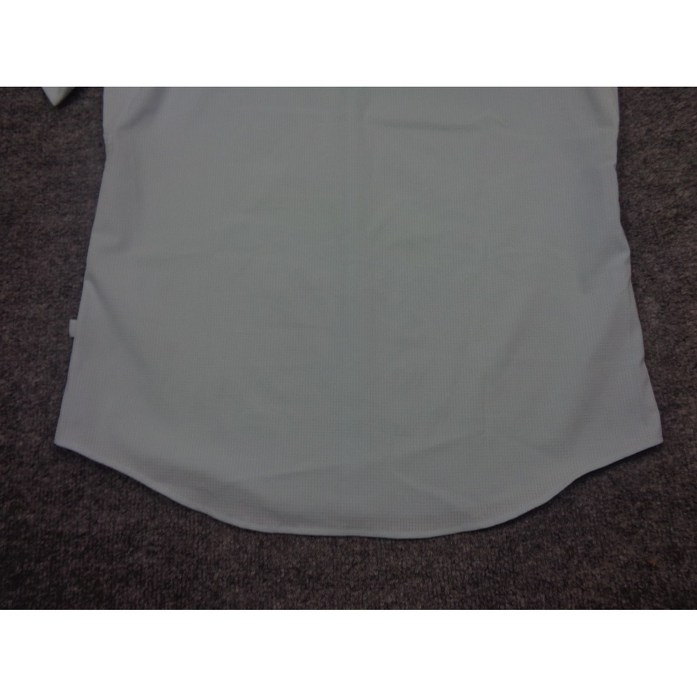 Lululemon Airing Easy Shirt Mens M Light Blue Button Up Stretch Camp Wicking - Picture 5 of 11